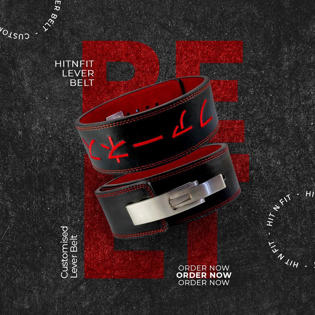 Custom Premium Lever Belt