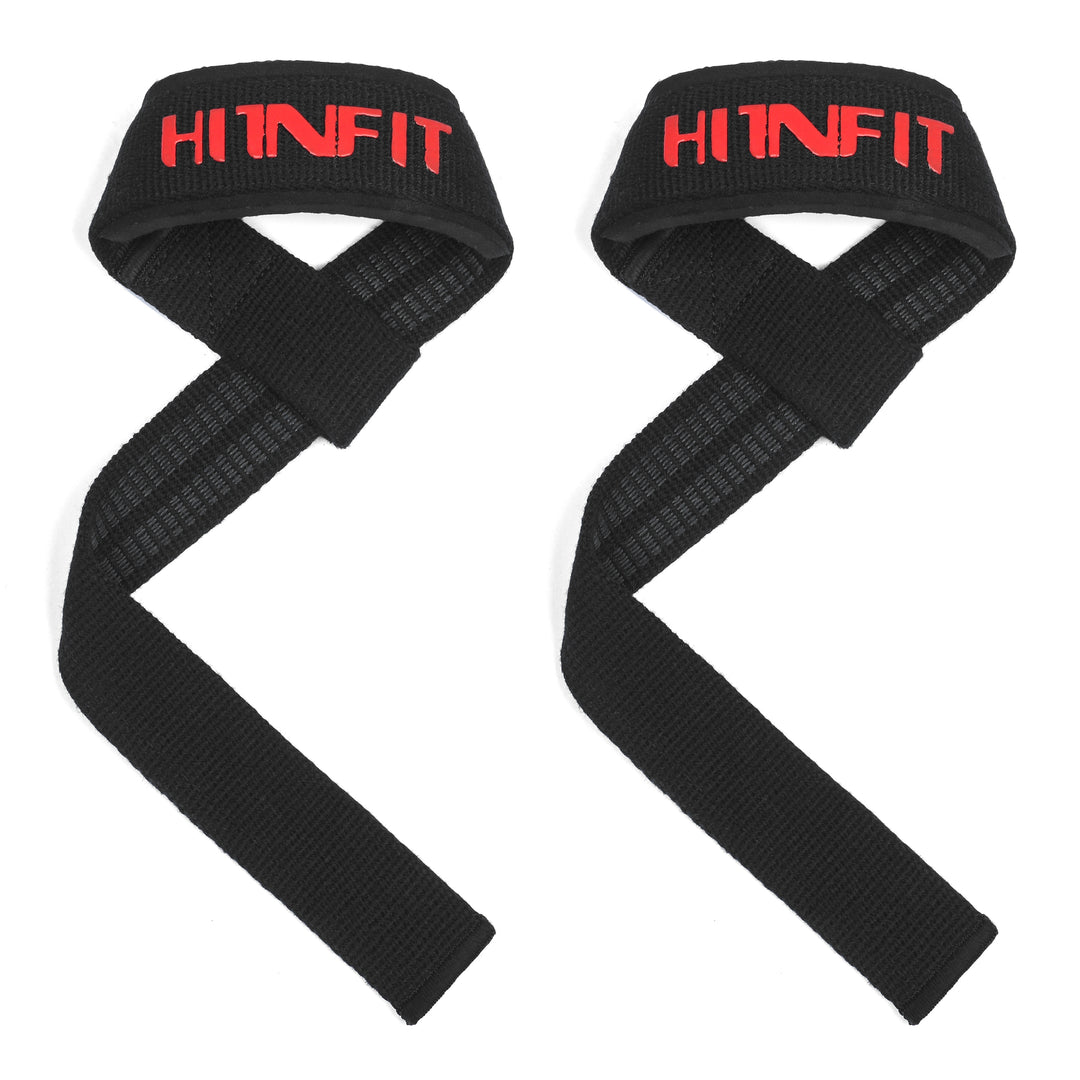 Cotton Lifting Wrist Straps (Neoprene Paded with DuraGrip)