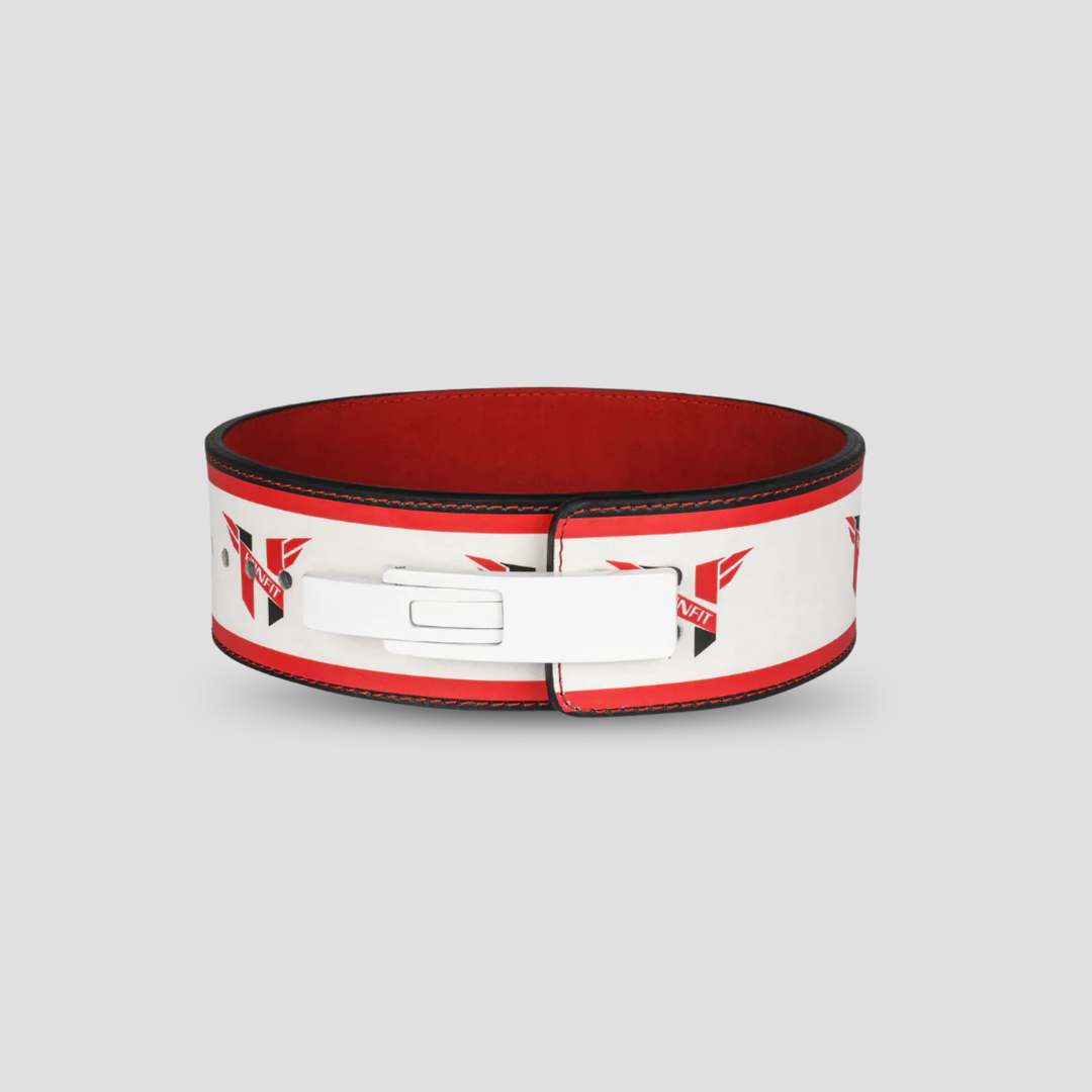 10mm Animated White Lever Belt (Hit n Fit)