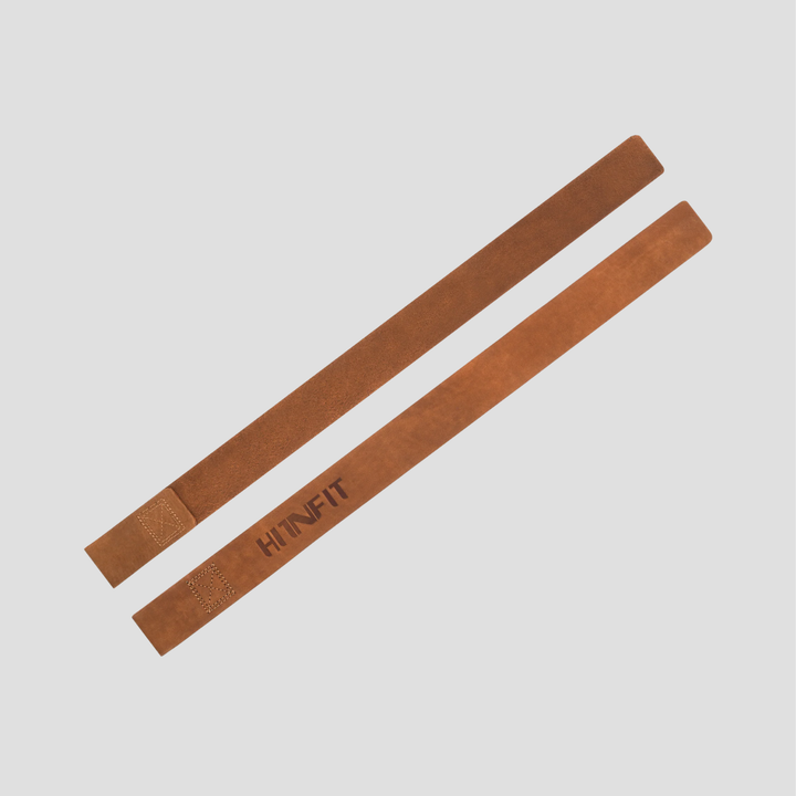 Leather Lifting Straps (Tan Brown - 24")