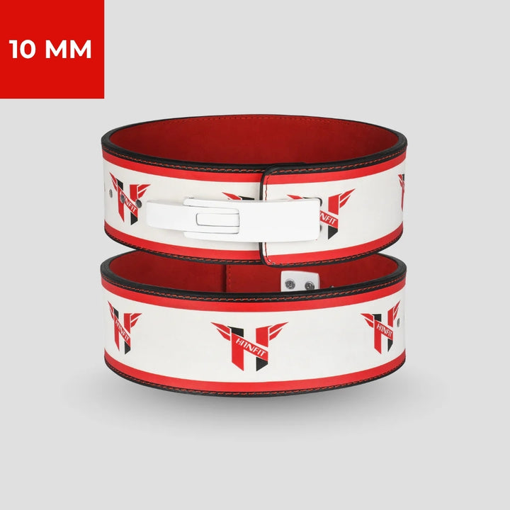10mm Animated White Lever Belt (Hit n Fit)