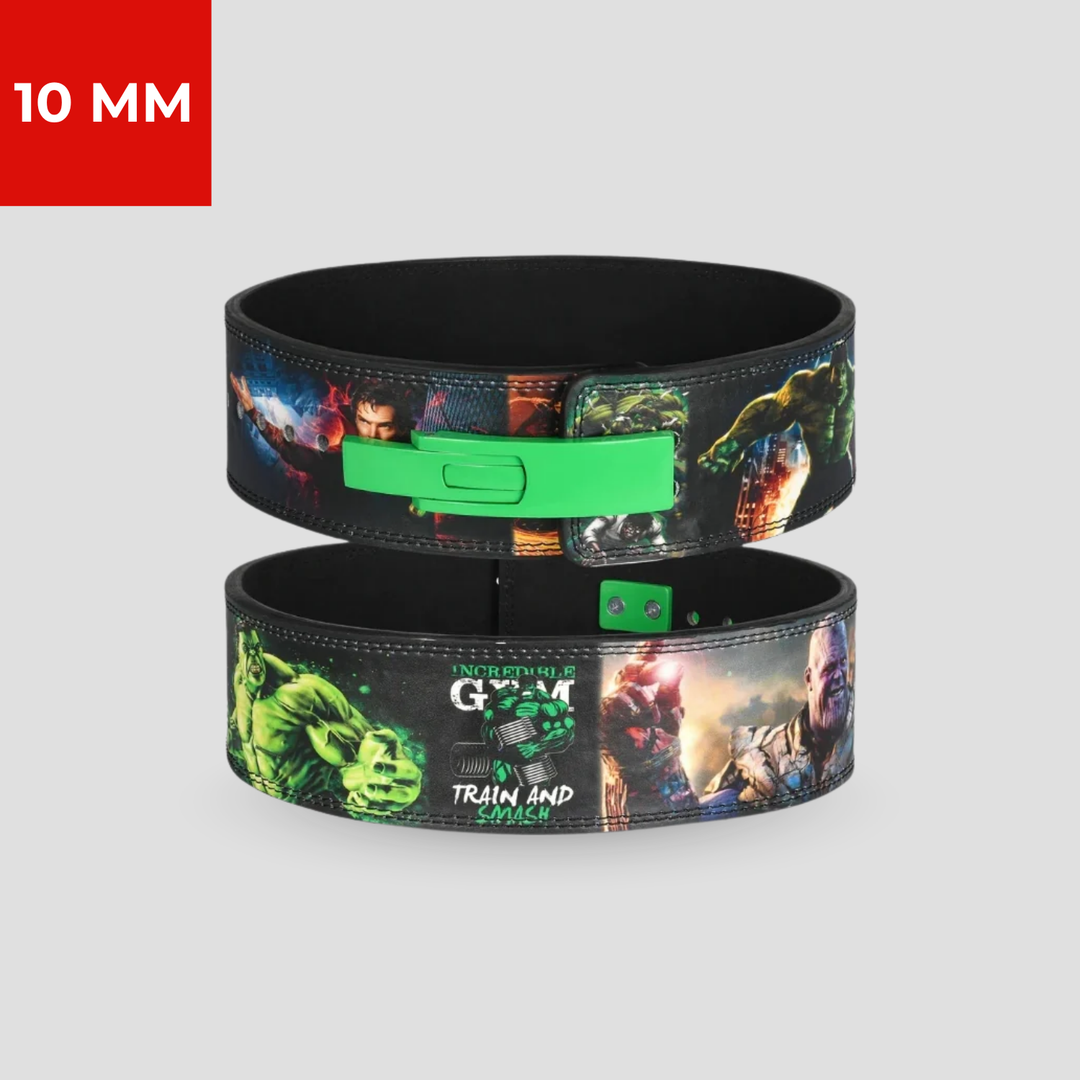 10mm Lever Belt (Hulk Superhero Theme)