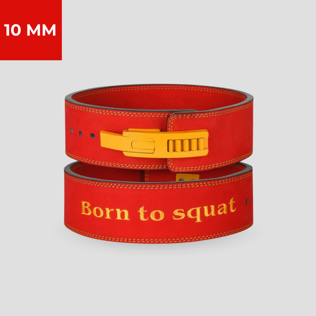 10mm Lever Belt - Premium Edition (Born to Squat)