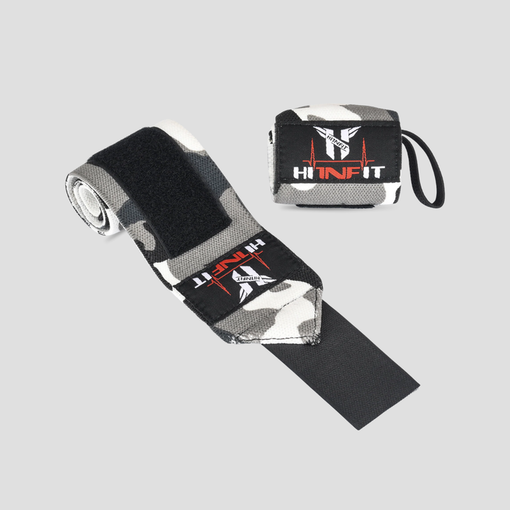 Ultra Heavy Duty Weightlifting Wrist Wraps - 18" (Grey)