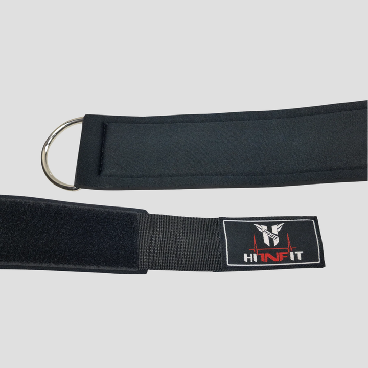 Unisex Neoprene Ankle Straps V2 (Black - Pair)