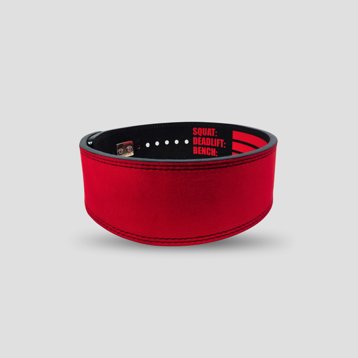 10mm Lever Belt (Red/Black - Premium Edition)