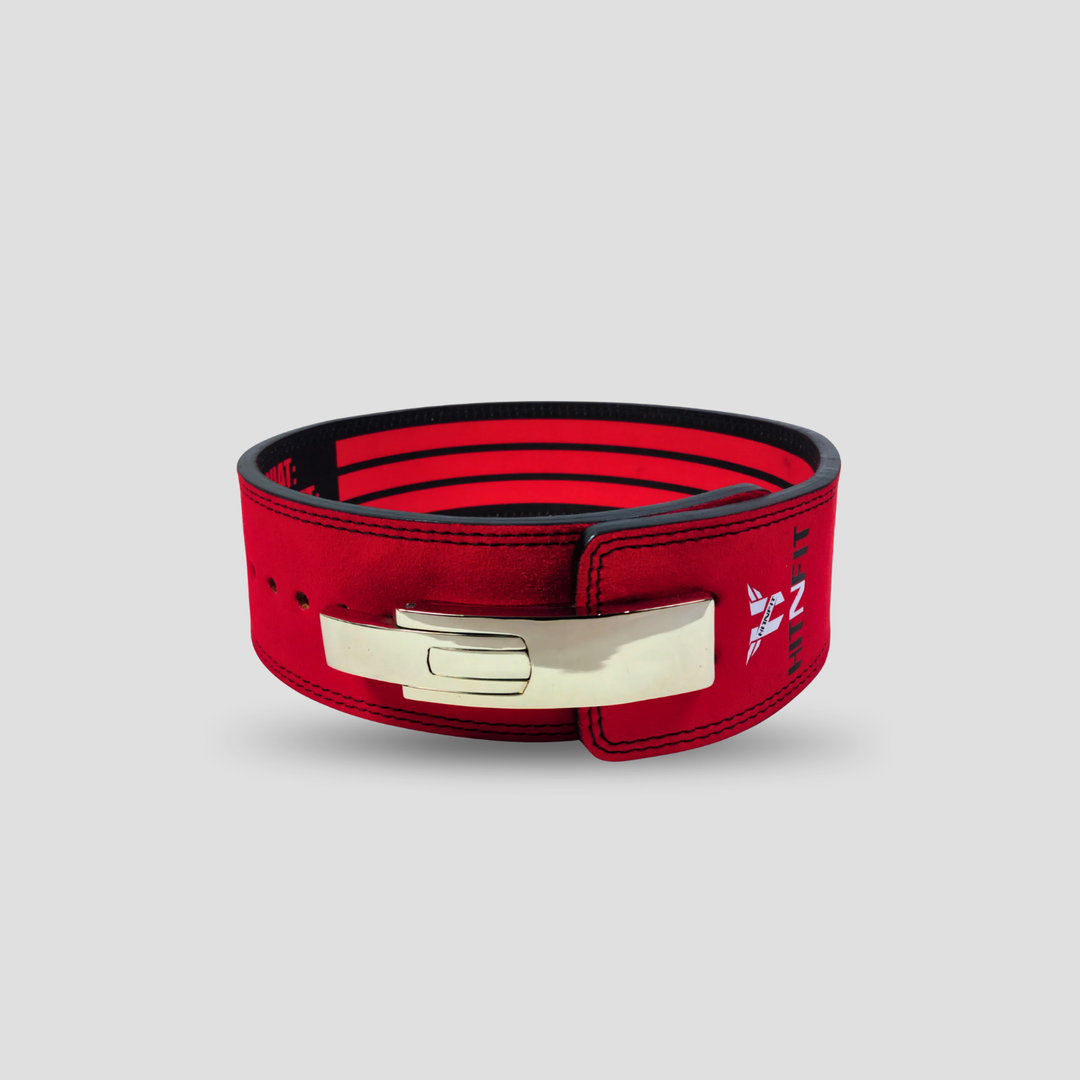 10mm Lever Belt (Red/Black - Premium Edition)