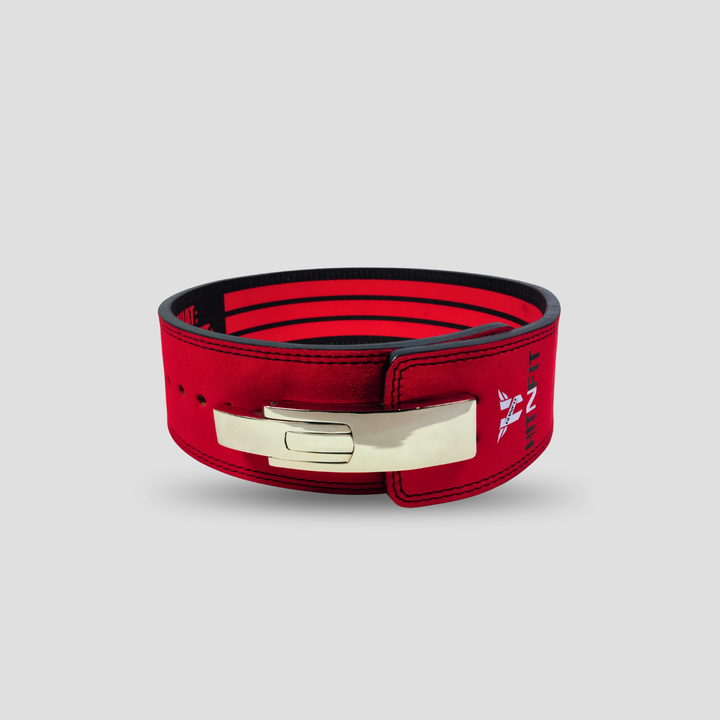 10mm Lever Belt (Red/Black - Premium Edition)