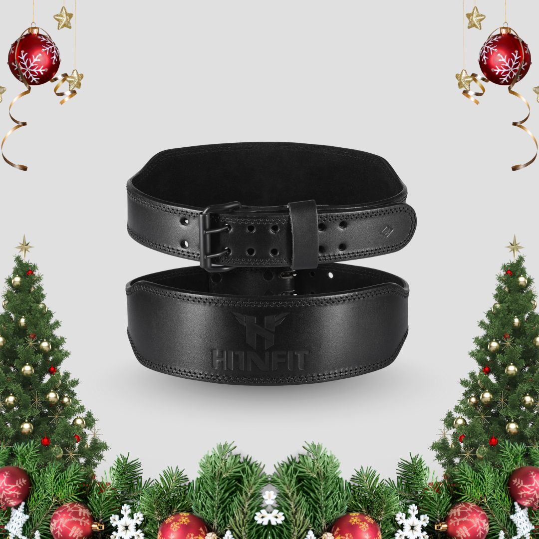 7mm Classic Weightlifting Leather Belt (Black)