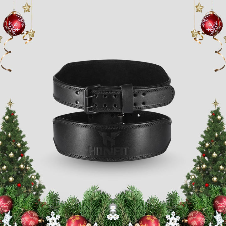 7mm Classic Weightlifting Leather Belt (Black)