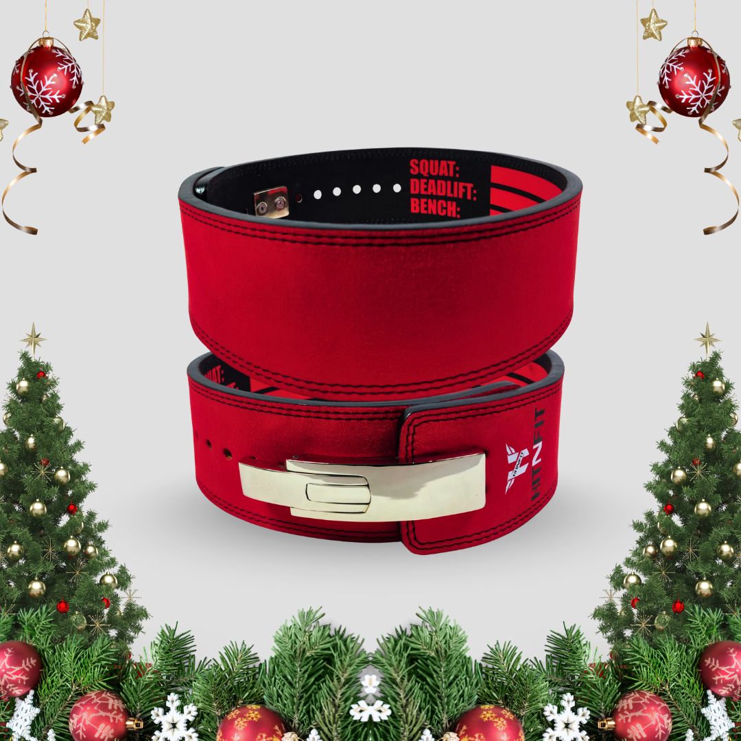 10mm Lever Belt (Red/Black - Premium Edition)