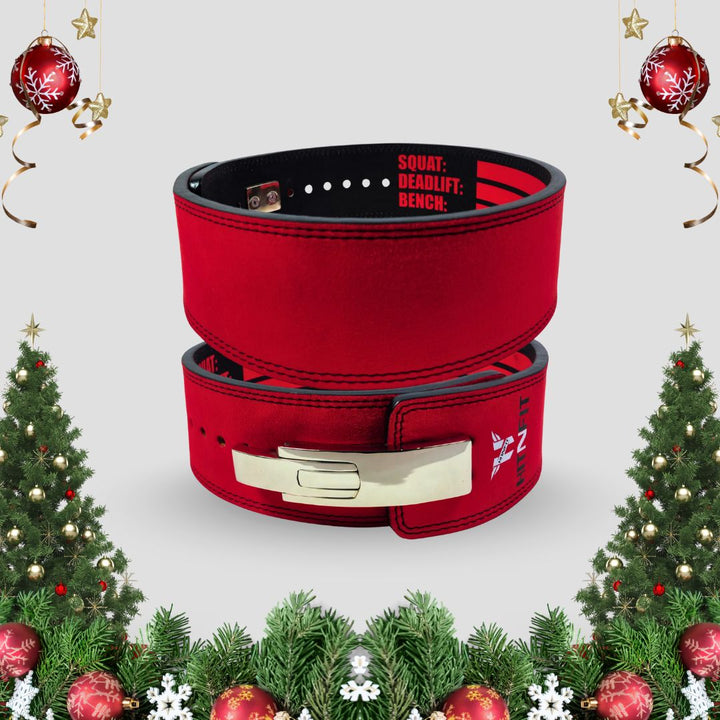 10mm Lever Belt (Red/Black - Premium Edition)