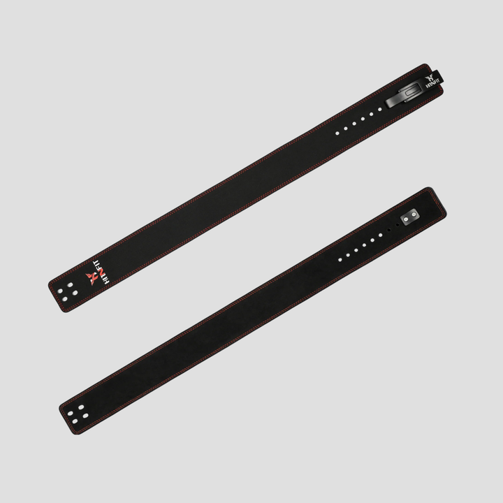 10mm Lever Belt - Black/Red