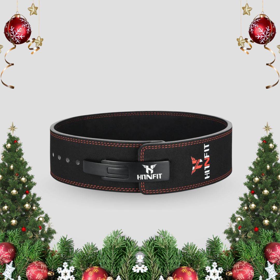 13mm Powerlifting Lever Belt (Black/Black)