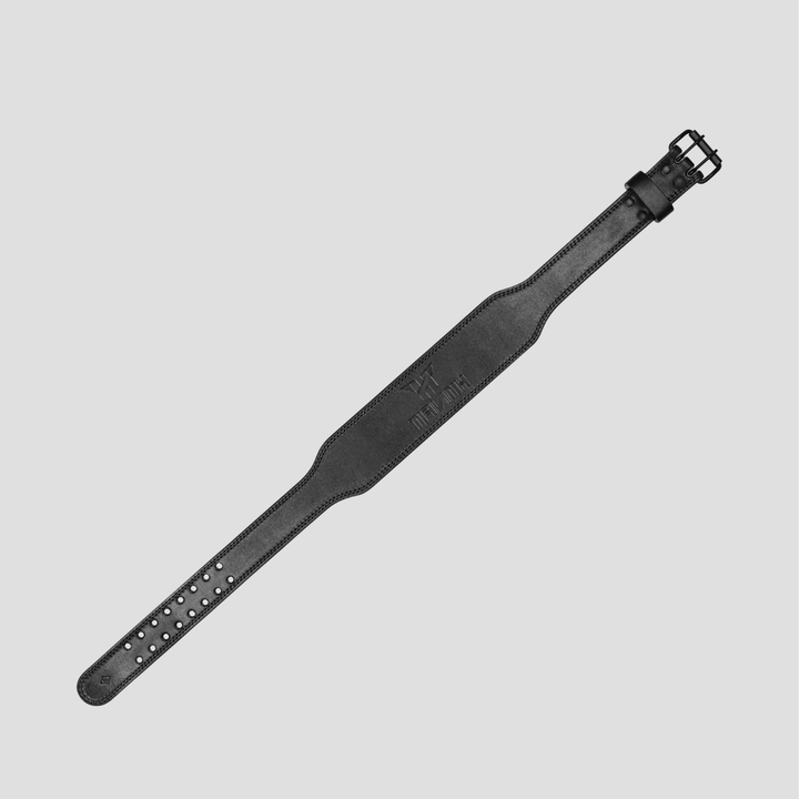 7mm Classic Weightlifting Leather Belt (Black)