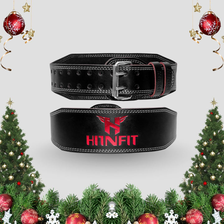 Classic Weightlifting Leather Belt (Black)