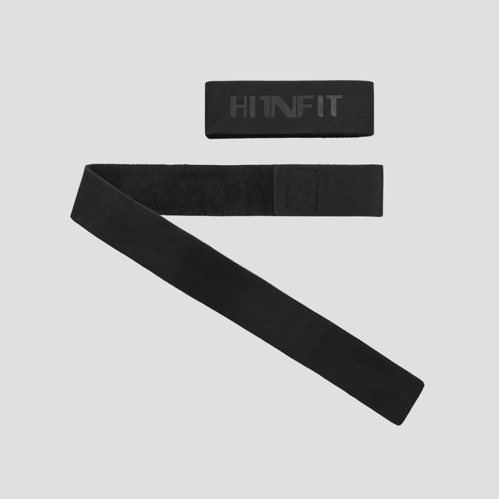 Leather Lifting Straps (Black - 24")