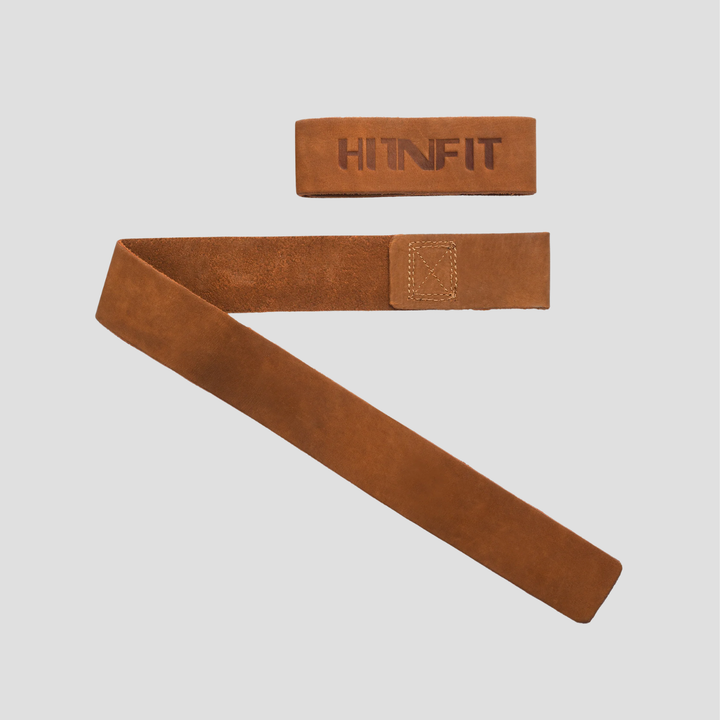 Leather Lifting Straps (Tan Brown - 24")