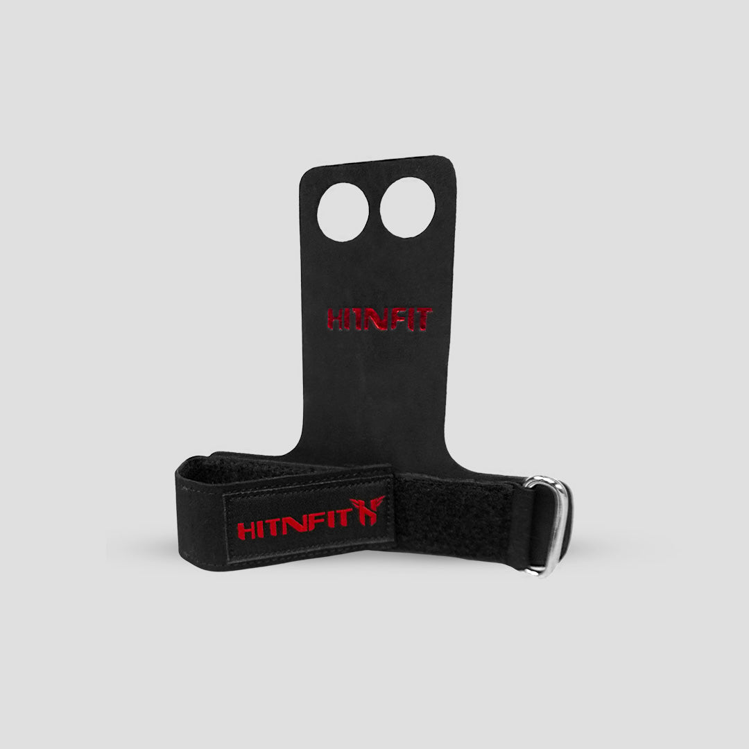 Leather Hand Grips - Fingerhole