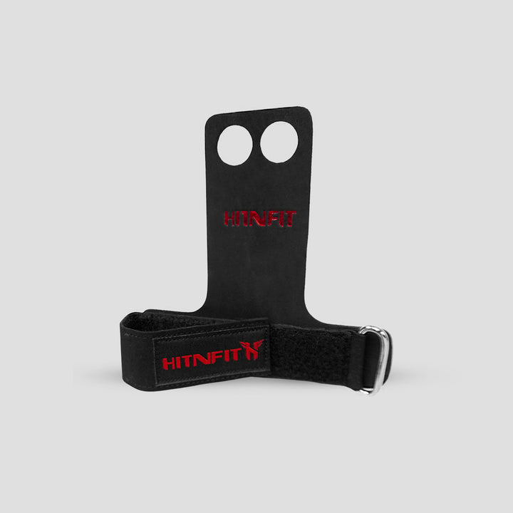 Leather Hand Grips - Fingerhole