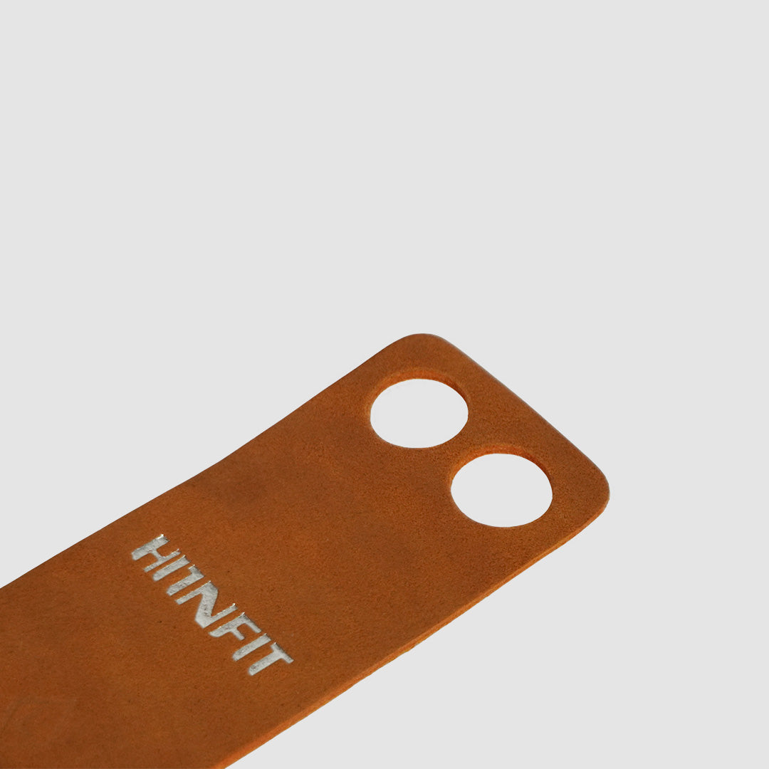 Leather Hand Grips - Fingerhole