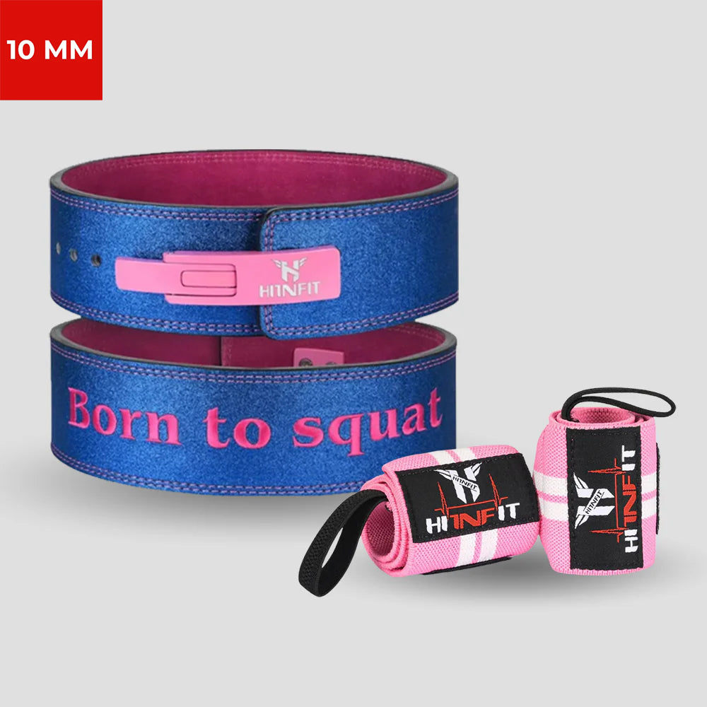 Women Weightlifting Lever Belt Bundle