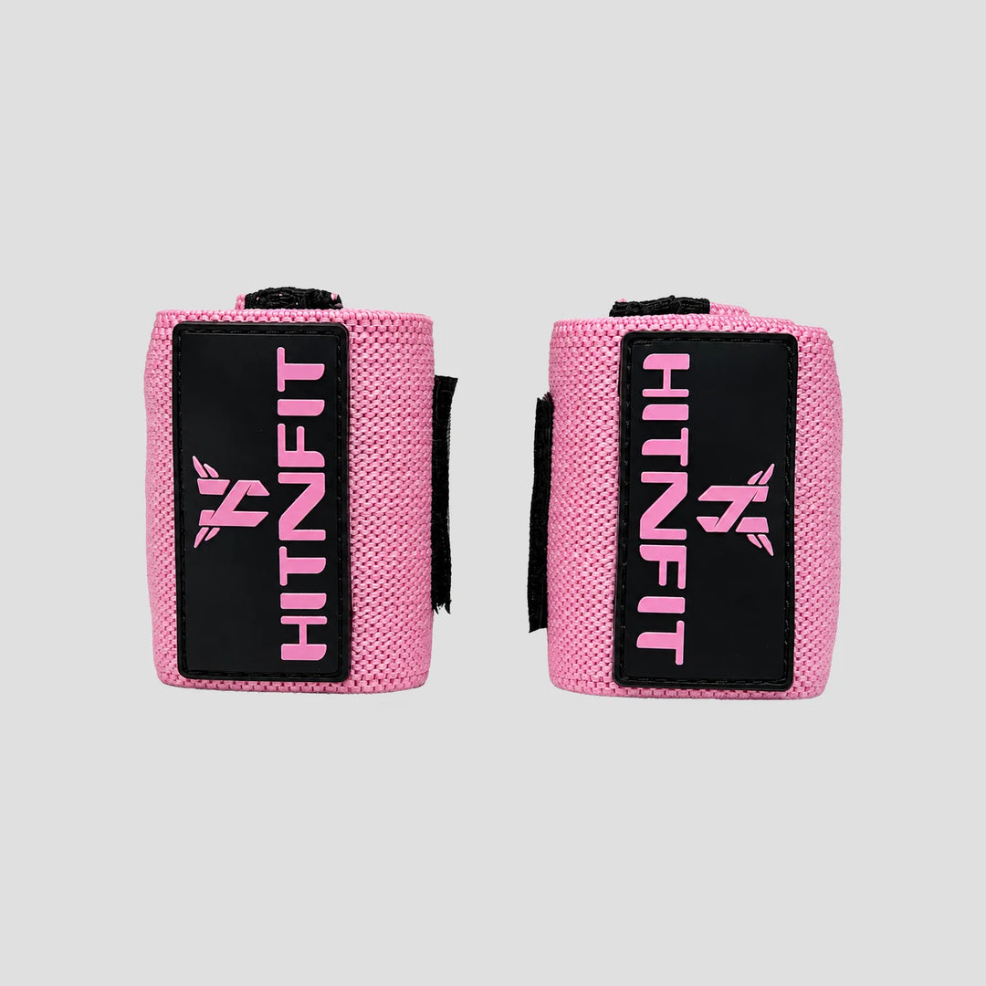 Weightlifting Wrist Wraps - 18" (Pink)