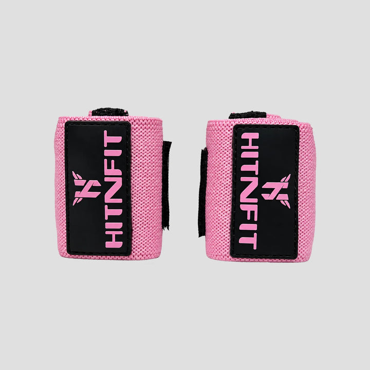 Weightlifting Wrist Wraps - 18" (Pink)