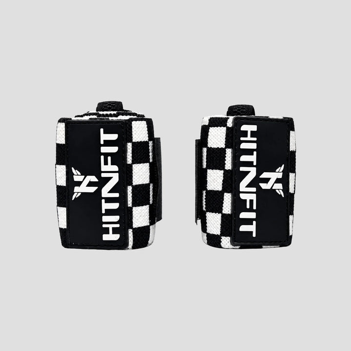 Weightlifting Wrist Wraps 18" (Medium - Checkered)