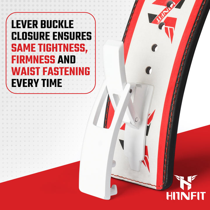 10mm Animated White Lever Belt (Hit n Fit)